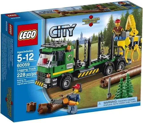 Miniatura 2 de LEGO City Great Vehicles 60059 Camión maderero