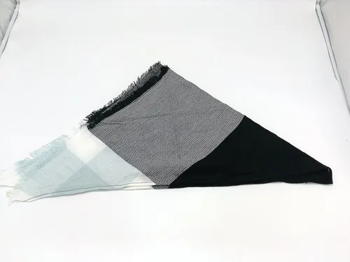 Miniatura 118 de Wander Agio - Bufanda envolvente con diseño a cuadros o triangular para mujer, cálida y larga, de punto, sensación de cachemira, chal