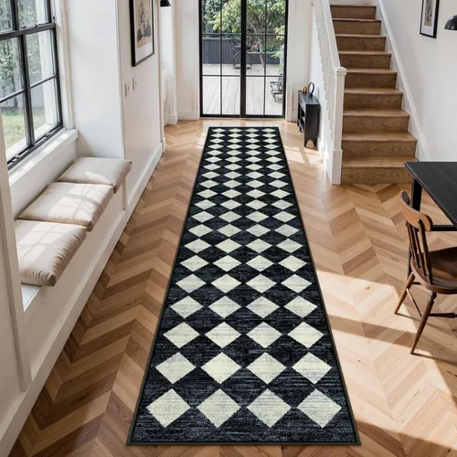 Miniatura 27 de Lahome Alfombras de Área Lavables a Máquina para Dormitorio Estético, Alfombra de Área Suave 4x6 pies para Sala de Estar Antideslizante, Alfombras