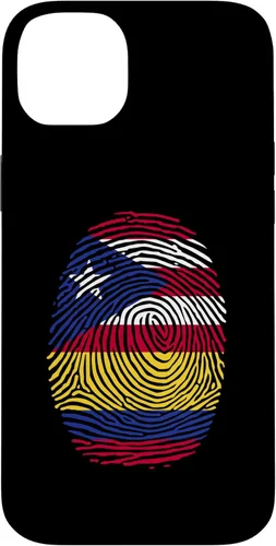 Miniatura 14 de Funda para iPhone 11 Pro Max Boricua y Colombia con huellas dactilares puertorriqueñas