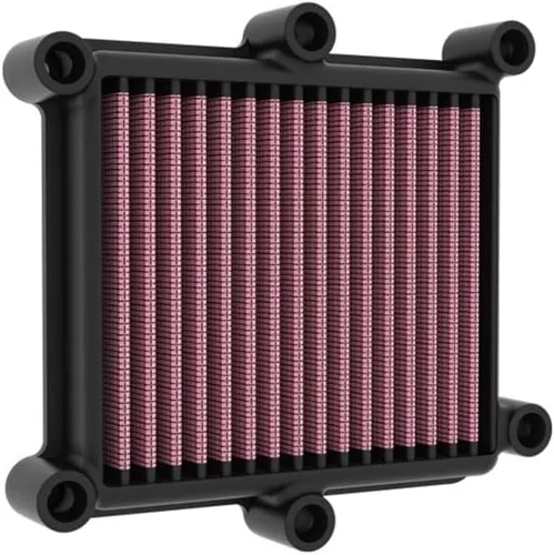 K&N Filtro de aire de motor original de alto flujo: aumenta la potencia y la accerlación, lavable, Premium: compatible con Honda 2021-2025: (Ver