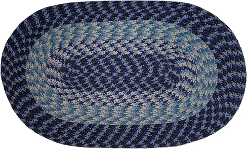 Miniatura 8 de La colección Better Trends Alpine Braid es una alfombra reversible para interiores duradera y resistente a las manchas 100% polipropileno