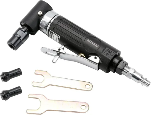 Miniatura 8 de Amoladora neumática con pinzas de 1/4 pulgadas (0.236 in) y 1/8 pulgadas (0.118 in), kit de amoladora neumática, 22000 RPM