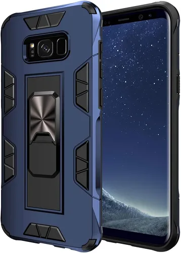 Miniatura 13 de Funda para Samsung Galaxy S8 Plus, funda Samsung Galaxy S8+ de grado militar, funda con función atril incorporada, armadura, resistente, a prueba