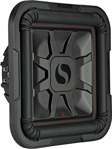 Miniatura 4 de KICKER 46L7T124 L7T L7-Thin Subwoofer de 12 pulgadas (11.8 in), bobina de voz doble, 4 ohmios, 600 vatios