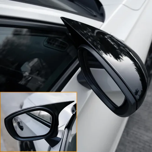 Miniatura 2 de Thenice Funda para espejo retrovisor Civic de 11ª generación, protector de espejo retrovisor lateral compatible con Honda Civic 2022 2023 2024 2025