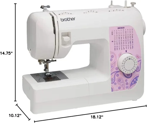 Miniatura 5 de Brother BM3850 Máquina de coser de 37 puntadas con mesa de extensión extra ancha