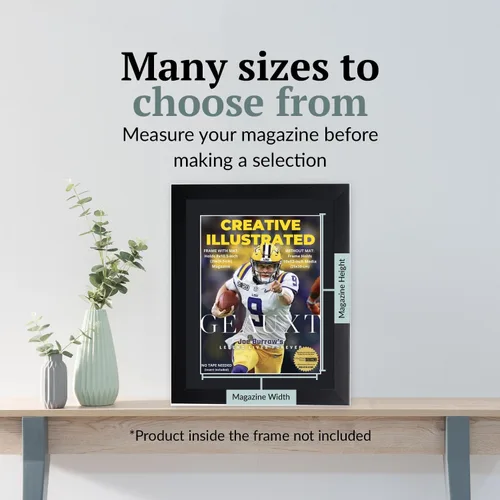 Miniatura 2 de Creative Picture Frames - Marco de fotos para revistas Sports Illustrated, de 8 x 10.5 pulgadas, adecuado para ediciones de coleccionista