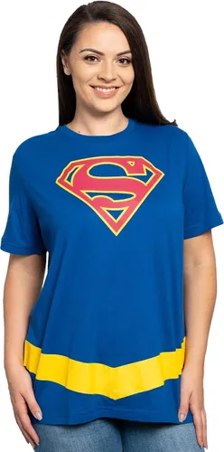 Miniatura 6 de DC Comics Camiseta de talla grande con logotipo gráfico estampado de disfraz