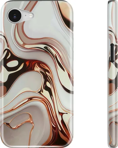 Miniatura 228 de Goodon para iPhone 17 Pro, Funda Estética de Gato Negro y Niña Naranja, Compatible con Magsafe, Funda Protectora Retro Única y Moderna de Silicona