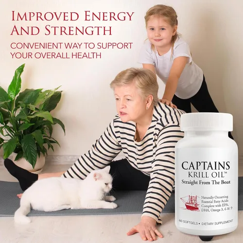 Miniatura 6 de Captains Pure Aceite de Krill Antártico TinyGels 1 botella, 60 cápsulas