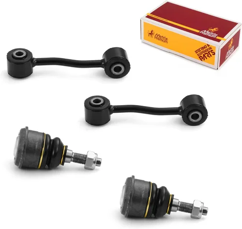 Miniatura 126 de Metrix Premium Chassis Parts - Juego de 4 piezas de articulación de rótula superior y barra estabilizadora delantera para Ford Ranger RWD 1998-2011