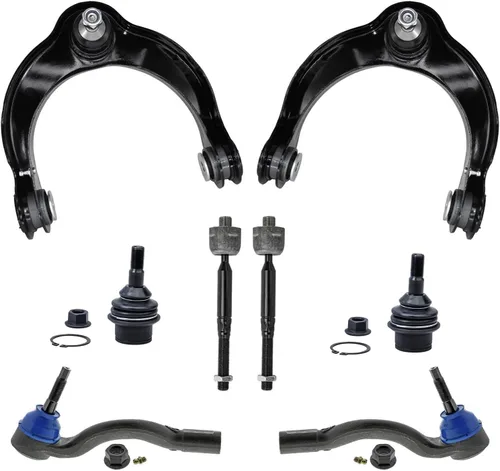 Miniatura 92 de Detroit Axle - Kit de brazos de control de extremo delantero de 8 piezas para Dodge Dakota 00-04, Durango 00-03, 4 brazos de control superior e