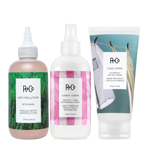 R+Co Teacup - Lavado desintoxicante anticontaminación | Añade brillo + conserva el color del cabello + elimina los contaminantes | Vegano + libre de