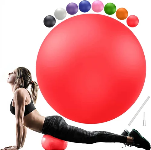 Miniatura 6 de PL-0003 Bola suave del ejercicio, silla de bola de yoga anti-estallido apoya 2200lbs PL-0003