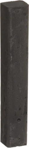 Derwent Alphacolor 167007 - Pasteles cuadrados suaves, color negro, 12 pasteles por juego