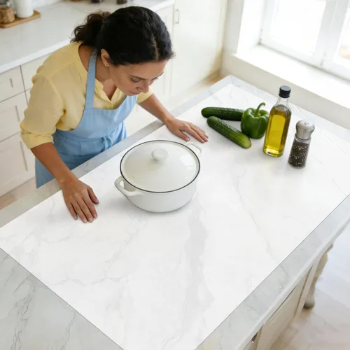 Miniatura 40 de Tapete de silicona extra grande para encimera de cocina, 36 x 24 pulgadas, tapete de silicona para mesa de resina, tapete resistente al calor