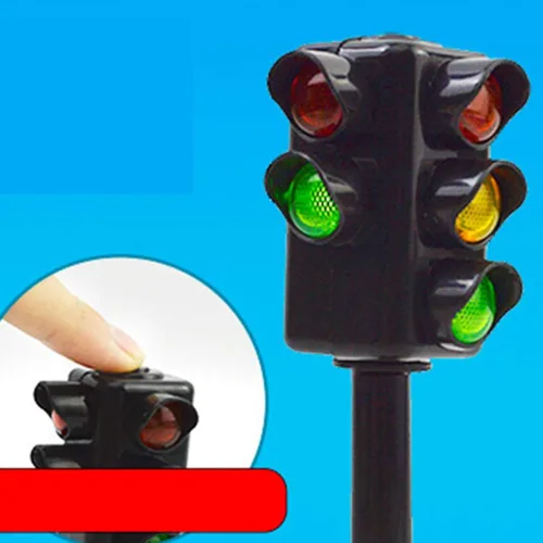 Miniatura 5 de NUOBESTY Juguete de semáforo para niños, modelo de luz de tráfico, juguetes de educación temprana para niños pequeños, paquete de 2