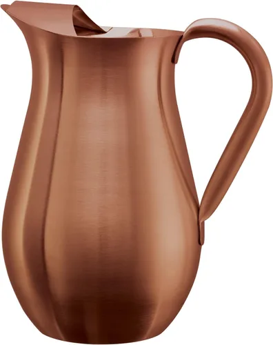 Miniatura 7 de Service Ideas WPB2BSBX - Jarra con protector de hielo, forma de campana, 2 L, 66.6 onzas, acero inoxidable, ónix negro WPB2BSBX Water or Cold