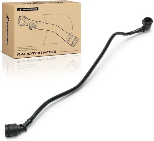 A-Premium Manguera de refrigerante superior del radiador compatible con BMW X3 F25 2011-2017, X4 F26 2015-2017, 2.0L 3.0L, repuesto # 17128651298