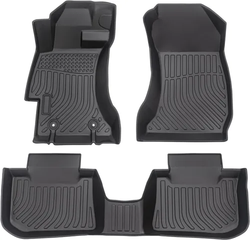 Miniatura 23 de Alfombrillas de Piso para Elantra N 2021-2023 (No Compatible con Híbrido 21-23) Protección para Todo Clima Goma TPE Personalizada para Piso Sin Olor