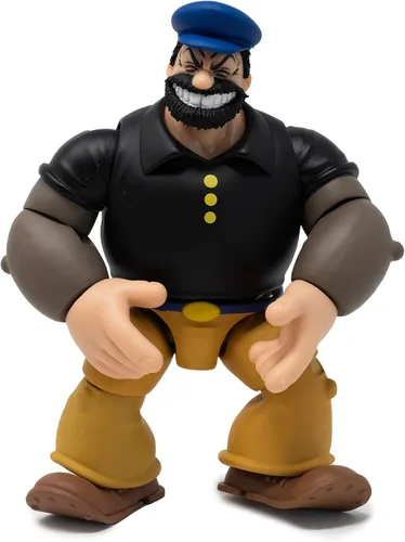 Miniatura 7 de Boss Fight Studio Bluto Popeye The Sailor Man Classics Wave 1 Figura de acción coleccionable – Figura altamente articulada con accesorios que