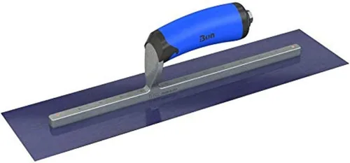 Miniatura 5 de Bon 67-176 Llana de Acabado Steel City - Cuadrada - Acero Azul - 12 X 4 pulgadas - Agarre Cómodo Mango cómodo