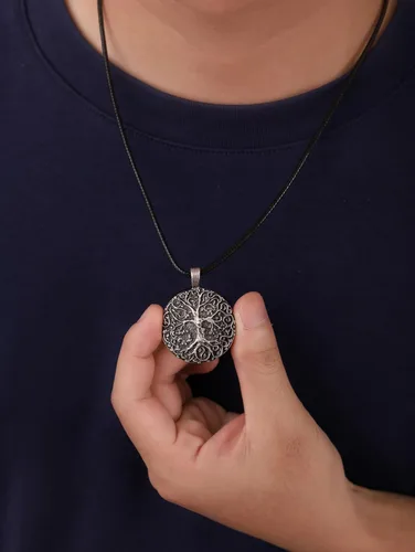 Miniatura 5 de HAQUIL Viking Celtic Wiccan Tree of Life Pendant Necklace, Tree of Life Jewelry Gifts for Men and Women