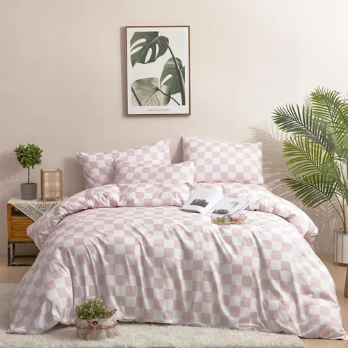 Miniatura 413 de CLOTHKNOW - Juego de edredón verde militar tamaño completo de 3 piezas, juego de ropa de cama verde oscuro, edredón suave con 2 fundas de almohada
