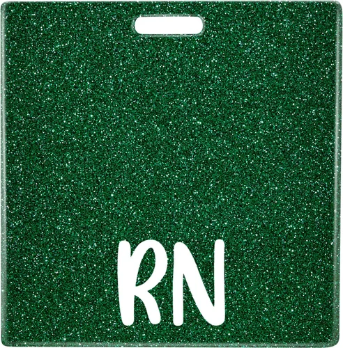 Miniatura 14 de Plifal RN Porta Insignia con Soporte de Tarjeta para Enfermera, Accesorios de Enfermería, Insignia de Enfermera Registrada Horizontal, Rn Rainbow