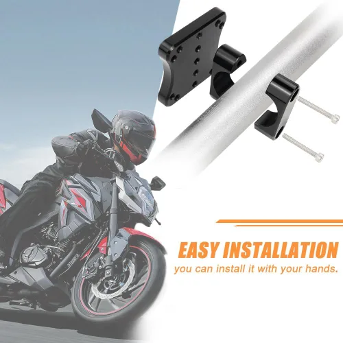 Miniatura 6 de xitomer Soporte GPS para Africa Twin CRF1000L 2016-2019/R1200 GS/GSA 2014-2018 / Tenere 700 2020-2024 / Super Tenere XTZ1200 / Tuareg 660 / V Storm