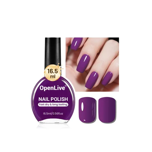 Miniatura 22 de OpenLive Kit de polvo de inmersión para uñas, kit de inicio de polvo de inmersión de uñas de 56 colores, secado rápido, para manicura de inmersión