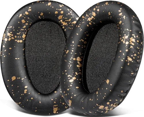 Miniatura 11 de SOULWIT Almohadillas para auriculares Sony WH-CH700N/MDR-ZX780/MDR-ZX770/MDR-10R, piel de proteína suave, espuma de alta densidad, color negro