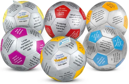 Miniatura 23 de Trainers Warehouse Colección Thumball de 6 pulgadas, 32 indicaciones para conversación, formación de equipos, relación y entrenamiento