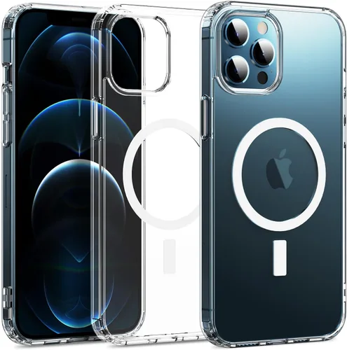 Miniatura 29 de Funda transparente para iPhone 12 Pro Max, ultrafina, flexible, resistente a los arañazos, gel de TPU de goma suave de silicona protectora
