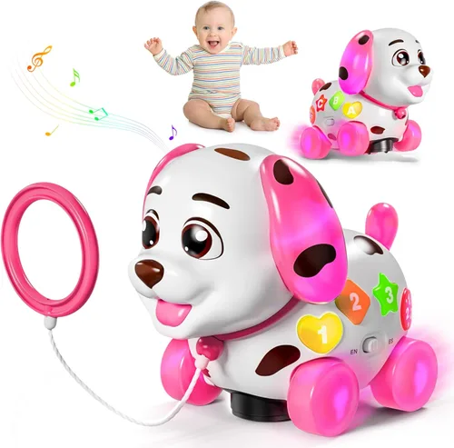 Juguetes musicales para niñas de 1 año, regalos para el primer cumpleaños para niñas y niños de 1 año, juguete para bebé de 6-12-18 meses,