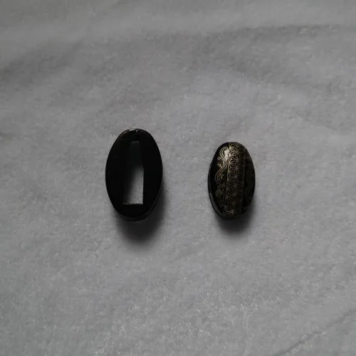 Miniatura 8 de Espada samurái japonesa KOSHIRAE – Hierro Fuchi Kashira (aleación) 01-07