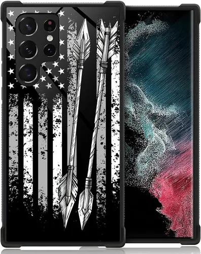 Miniatura 36 de Funda compatible con Samsung Galaxy S22 Ultra, diseño de calavera de dedo medio, diseño increíble a prueba de golpes, antiarañazos, carcasa trasera