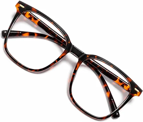 Miniatura 17 de Oversized Square Blue Light Blocking Glasses for Women Men, Anti-Fatigue Computer Monitor Glasses Reduce Eye Strain