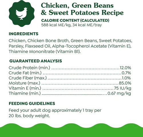 Miniatura 4 de Greenies Smart Topper Mezcla Húmeda Alta en Proteína para Perros, Receta de Pollo, Habichuelas Verdes y Batata en Caldo Vitabroth - Caldo de Hueso +