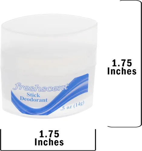 Miniatura 2 de Freshscent Desodorante en barra a granel (576 piezas) 0.5 oz – Artículos de tocador de hotel al por mayor para organizaciones benéficas, refugios