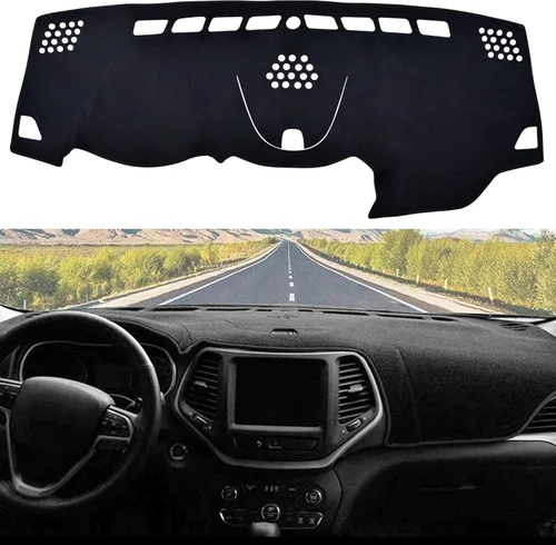 SPEEDWOW Tapete compatible con Jeep Cherokee 2014-2023 (no compatible con Jeep Grand Cherokee)