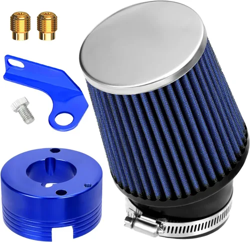 Miniatura 11 de YOXUFA 62mm Adaptador de Filtro de Aire de Bicicleta Mini Etapa 1 para Predator 301cc 420cc GX340 GX390 11 13Hp Motor Clon Go Kart Carritos de Golf