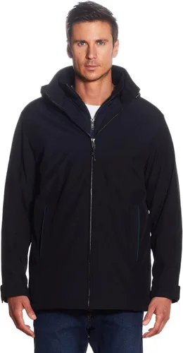 Weatherproof Ultra Tech - Chaqueta de invierno para hombre, abrigo de invierno para hombre, chaqueta de lluvia para hombre, con babero de forro