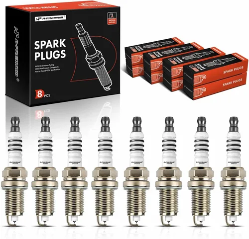 Miniatura 11 de A-Premium Bujías de Iridio Platino (Paquete de 4) Compatibles con Honda CR-V, Civic, Prelude & Chevrolet Aveo, Aveo5 & Acura EL & Dodge Colt & Ford