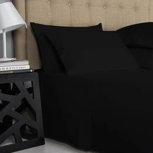 Miniatura 13 de 100% Egyptian Cotton Sheets 1000 Thread Count Twin Size Sheet Sets 4 PC Solid Bed Sheet Set True Luxury Hotel Quality Fits Up to 18 Inches Deep Beige