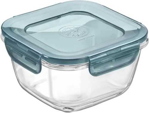 Bormioli Rocco Evolution - Almacenamiento de alimentos, 25.25 onzas, gris