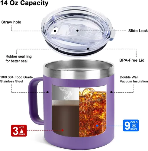 Miniatura 3 de Regalos cristianos para mujeres, religiosos e inspiradores, perfectos para cumpleaños, día de la madre, Navidad y Pascua, taza de café de 14 onzas