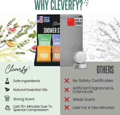 Miniatura 5 de Cleverfy Shower Steamers - Aromaterapia - Regalos de cumpleaños para mujeres, mamá, esposa, abuela, ella, mejor amiga, hija, hermana, adolescentes