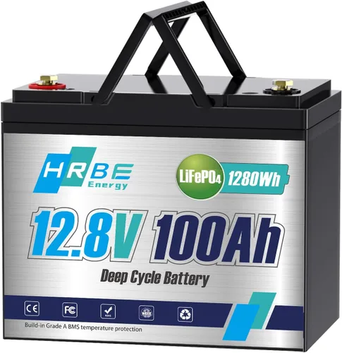 Miniatura 11 de Batería LiFePO4 recargable de 12 V 50 Ah, batería de litio fosfato de hierro y litio de más de 3000 ciclos, perfecta para RV, sistema solar, motor